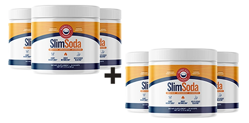 SlimSoda buy 3 get 3 free bundle